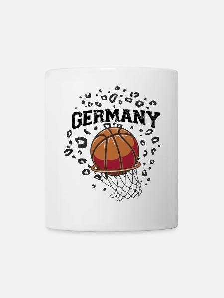 Deutschland Basketball Hobby - Tasse - Weiß