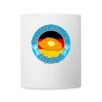 My soul animal is a schnitzel funny saying - Mug - white - Front
