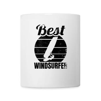 Funny windsurfer - Mug - white - Front