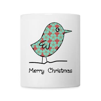 CHRISTMAS. MERRY CHRISTMAS. MERRY CHRISTMAS. NEW YEAR’S DAY - Mug - white - Front