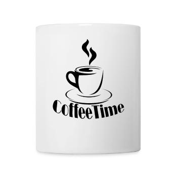 Coffee Time - Tasse - Weiß - Vorne