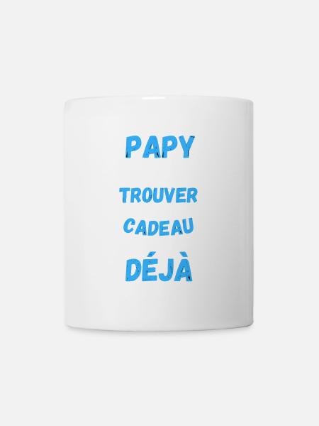 Cadeau Humour Papy Pour La Fête Des Grands Pères - Mug blanc - blanc