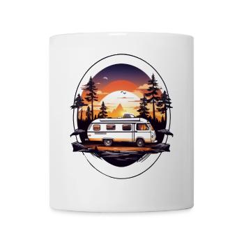 Campeur - Mug blanc - blanc - Devant