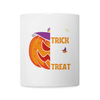 Halloween gift "Trick or Treat" - Mug - white - Front