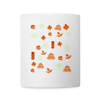 Halloween Patterns - Mug - white - Front