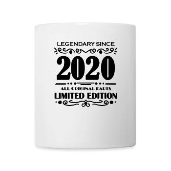 2020 - Année 2020 - Année de construction 2020 - Mug blanc - blanc - Devant