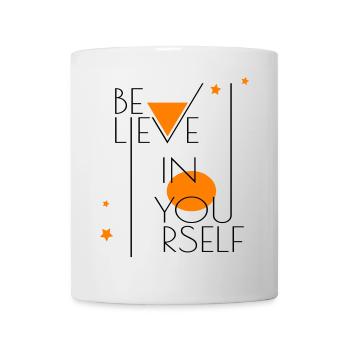 believe in yourself - Mug - white - Front