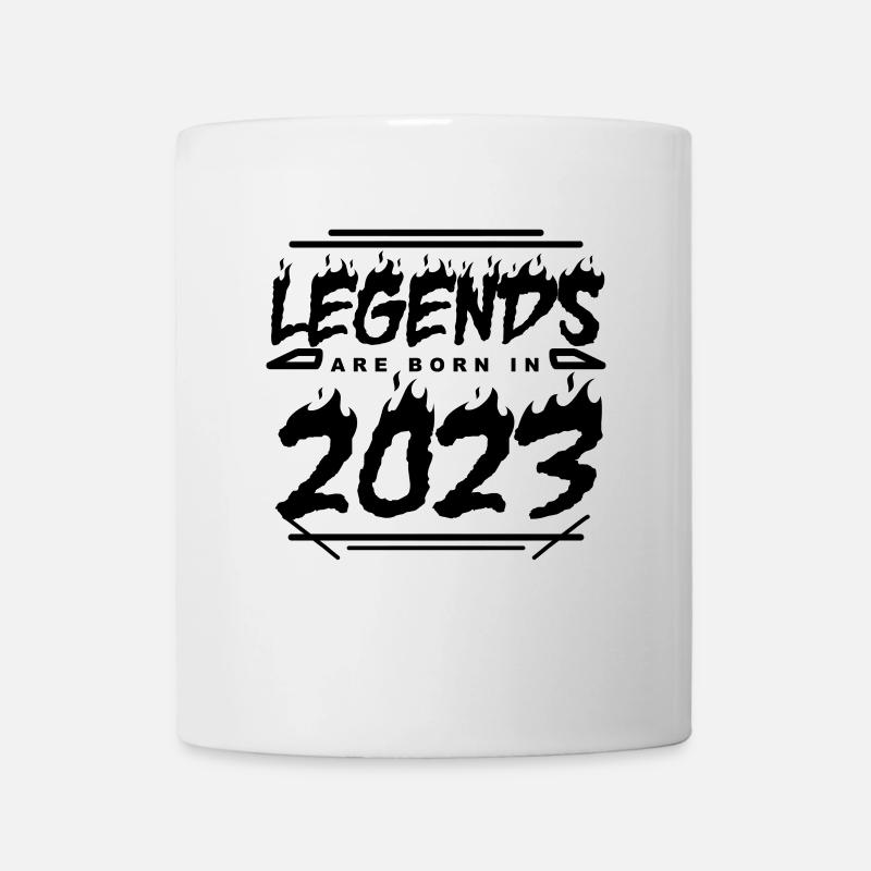 2023 - Année 2023 - Année de construction 2023 - Mug blanc - blanc