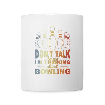 Vintage Bowling - Tasse - Weiß - Vorne