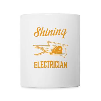My knight in shining armor turns be an electrician - Tasse - Weiß - Vorne