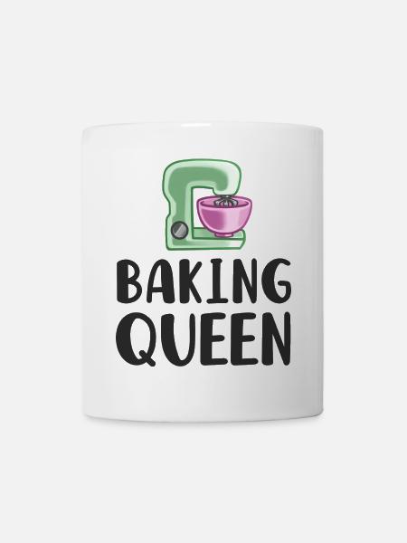 Backen Bäckerin - Tasse - Weiß
