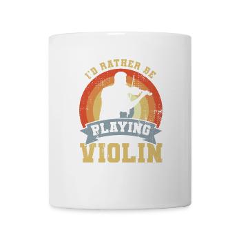 Geiger Witz - Tasse - Weiß - Vorne