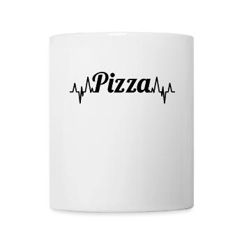 Pizza Pulse Line - Mug - white - Front
