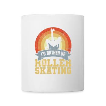 Rollschuhlaufen Liebe - Tasse - Weiß - Vorne