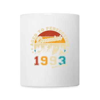 Cadeau d’anniversaire né en décembre 1993 - Mug blanc - blanc - Devant