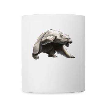 Ours en colère - Mug blanc - blanc - Devant