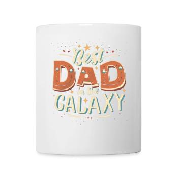 Bester Papa in der Galaxie - Tasse - Weiß - Vorne