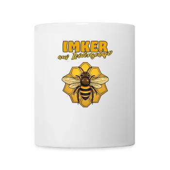 Imker aus Leidenschaft – Bienen Honig Imkerei - Tasse - Weiß - Vorne