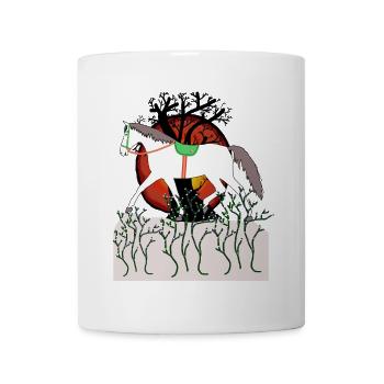Fairy Tale Prince Charming Horse Fairy Tale Character King Child - Mug - white - Front