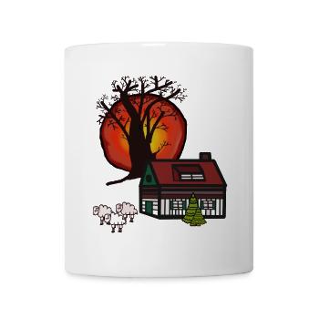 Baltic Sea North Sea Coast Village Nordic Village Country - Mug - white - Front