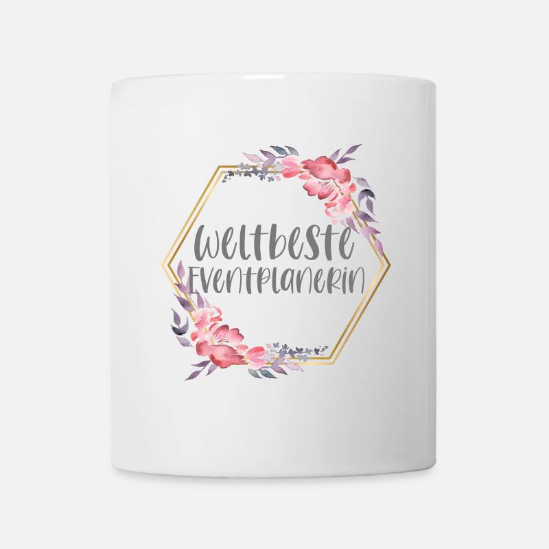 Eventplanerin Events Mädchen Beruf Geschenk - Tasse - Weiß