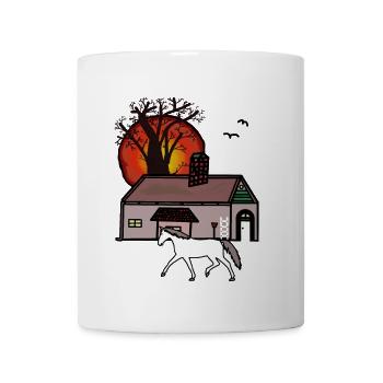 Farmer Agriculture Farmer Farm Horse Country - Mug - white - Front