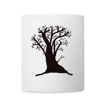 Tree, Botany, Deciduous Tree, Forest, Nature, Wilderness, Wood, Co2 - Mug - white - Front