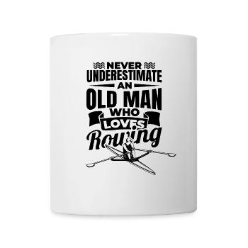 Rower Grandpa - Mug - white - Front