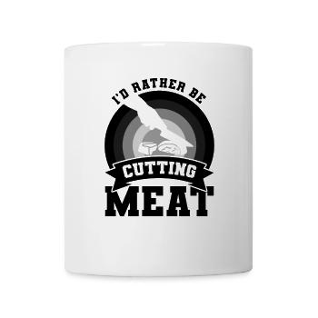 Funny Butcher Saying - Mug - white - Front