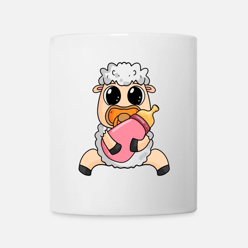Baby Schaf - Tasse - Weiß