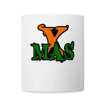 XMAS Graffiti Neon - Mug - white - Front