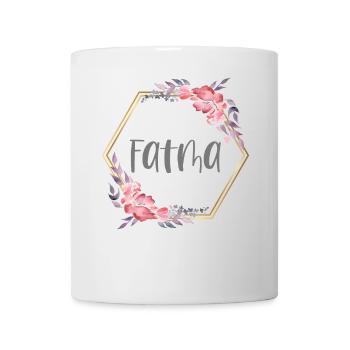 Fatma Turkin First Name Turkey Baby Gift - Mug - white - Front