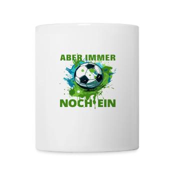 Fußballer 25 Geburtstag Fußballspieler Fußball - Tasse - Weiß - Vorne