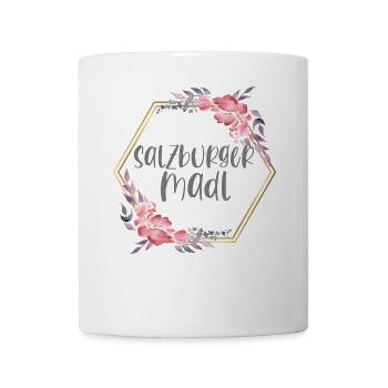 Salzburg Österreich Mädchen Heimat Geschenk - Tasse - Weiß - Vorne