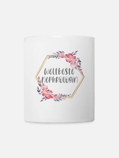 Nephrologin Ärztin Doktorin Beruf Geschenk - Tasse - Weiß