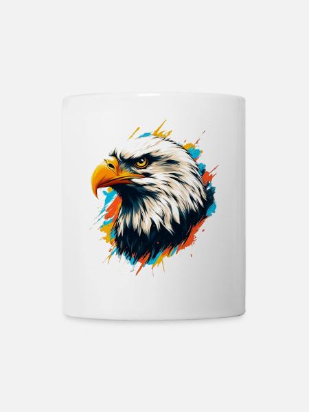 Weißkopfseeadler - Tasse - Weiß