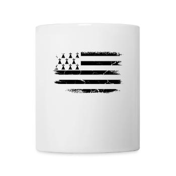 Cadeau pour un feu Drapeau breton Breizh Bretagne - Mug blanc - blanc - Devant