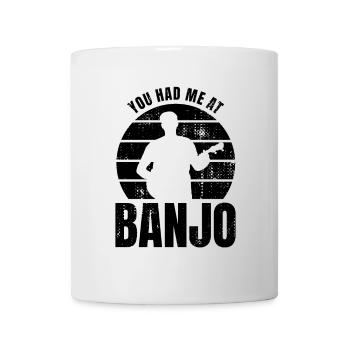 Banjo Player Saying - Mug - white - Front