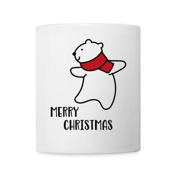 Lustige Weihnachten - Tasse - Weiß - Vorne