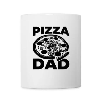 Papa Pizza - Mug blanc - blanc - Devant
