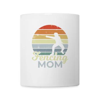 Fechter Mutter - Tasse - Weiß - Vorne