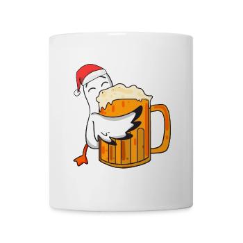 Seagull Beer Christmas - Mug - white - Front