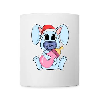 Hase Baby Weihnachten - Tasse - Weiß - Vorne