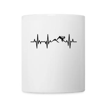 Mountain biker palpitations ECG - Mug - white - Front