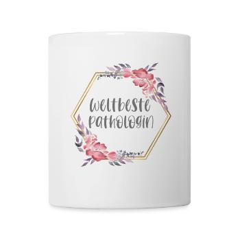 Pathologin Ärztin Doktorin Beruf Geschenk - Tasse - Weiß - Vorne