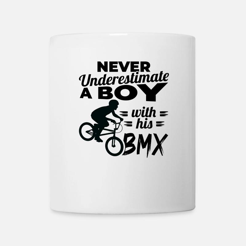 BMX Junge - Tasse - Weiß