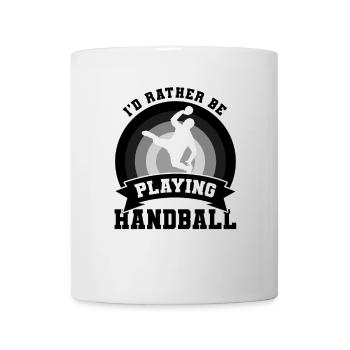 Handballer Joke - Mug - white - Front