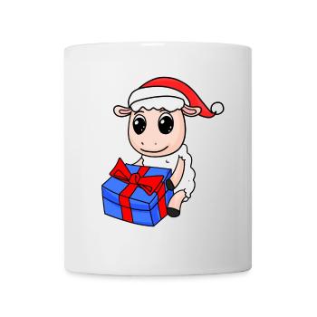 Noël de mouton - Mug blanc - blanc - Devant