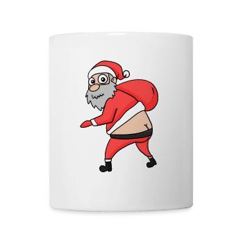 Santa Claus Butt Funny - Mug - white - Front