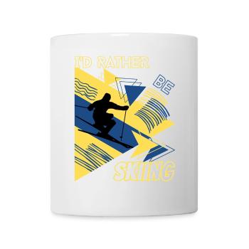 I'd Rather Ski - Ski Winter Sports Skier - Mug - white - Front